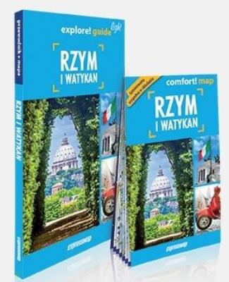 Okładka książki Explore! guide light Rzym i Watykan wyd.2018