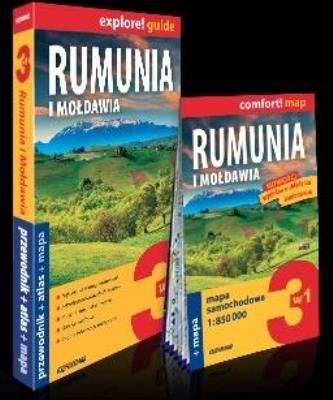 Okładka książki Explore! guide Rumunia 3w1 wyd. 2018