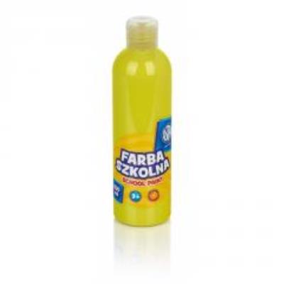 Opakowanie Farba szkolna cytrynowa 250ml ASTRA