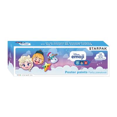 Farby plakatowe 12kol/20ml Starpak Emoji Fro Fol 6/24  397924. Wydawca: Starpak. SmakLiter.pl Opakowanie Farby plakatowe 12kol/20ml Starpak Emoji Fro Fol 6/24  397924