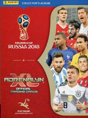 Fifa World Cup Russia 2018 album kolekcjonera. Wydawca: Panini. SmakLiter.pl Opakowanie Fifa World Cup Russia 2018 album kolekcjonera
