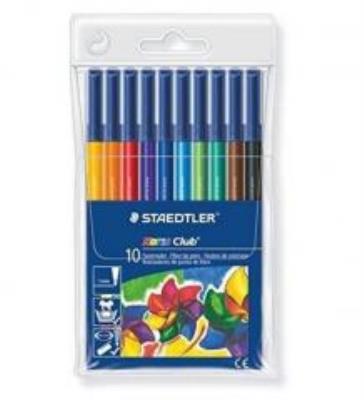 Opakowanie Flamastry szkolne 10 kolorów w etui STAEDTLER