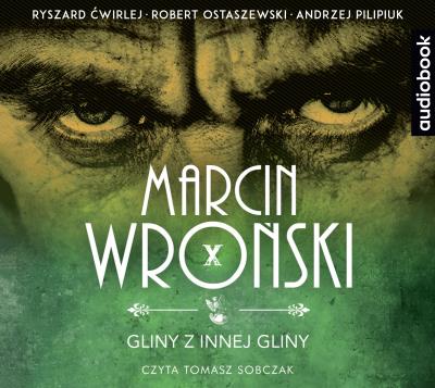 Gliny z inne gliny - CD. Autor: Marcin Wroński. SmakLiter.pl Okładka książki Gliny z inne gliny - CD