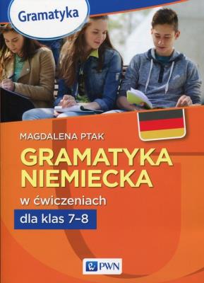 Okładka książki Gramatyka niemiecka w ćwicz.dla klas 7-8