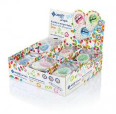 Gumka do mazania Zenith Oxon display 36szt.. Wydawca: ZENITH. SmakLiter.pl Opakowanie Gumka do mazania Zenith Oxon display 36szt.