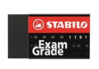 Opakowanie Gumka Exam Grade maxi czarna dsp (12szt) STABILO