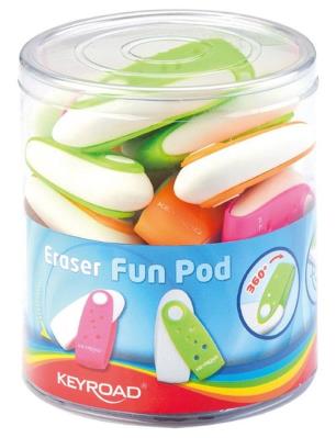 Opakowanie Gumka uniwersalna Keyroad 24 sztuki mix kolorów