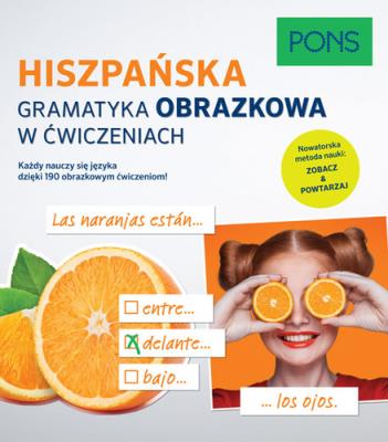 Okładka książki Hiszpańska Gramatyka obrazkowa w ćwiczeniach