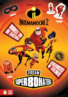 Iniemamocni 2. Zestaw superbohaterski. Autor: Natalia Berlik. SmakLiter.pl Okładka książki Iniemamocni 2. Zestaw superbohaterski