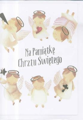 Okładka książki Karnet B6 Chrzest