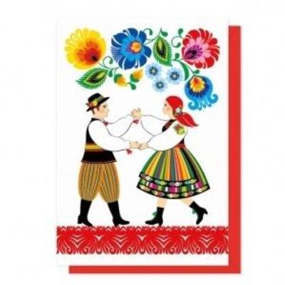 Opakowanie Karnet Nr. 1 - para łowicka FOLKSTAR