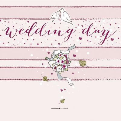 Opakowanie Karnet Swarovski kwadrat Ślub bukiet