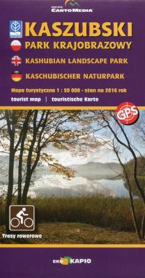 Opakowanie Kaszubski Park Krajobrazowy mapa turystyczna 1:50 000