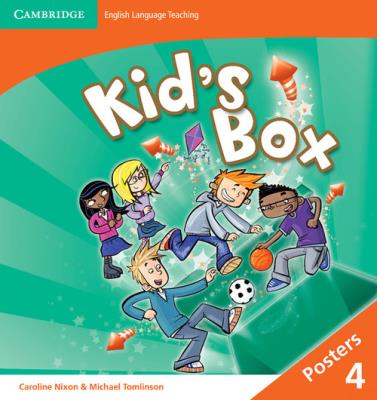 Kid's Box Level 4 Posters 4. Autor: Nixon Caroline, Tomlinson Michael. SmakLiter.pl Okładka książki Kid's Box Level 4 Posters 4