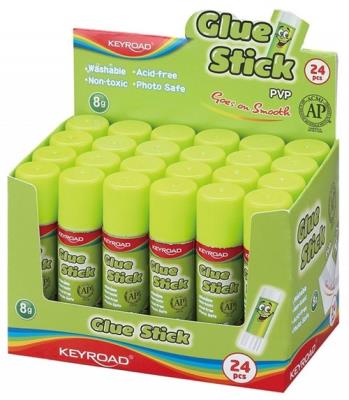 Opakowanie Klej w sztyfcie KEYROAD 8g Display 24 sztuki