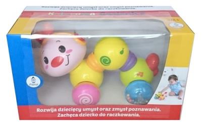 Opakowanie Kolorowa gąsienica malucha