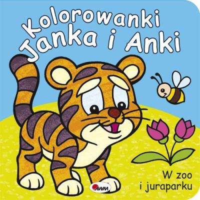 Okładka książki Kolorowanki Janka i Anki
