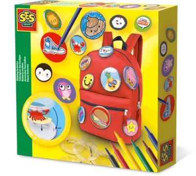 Opakowanie Kolorowe przypinki  do samodzielnego wykonania