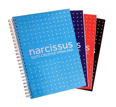 Opakowanie Kołozeszyt Narcissus A5 Kropka 80 kartek 6 sztuk