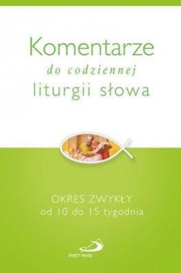 Okładka książki Komentarze do codz. liturgii słowa. Okres zwykły