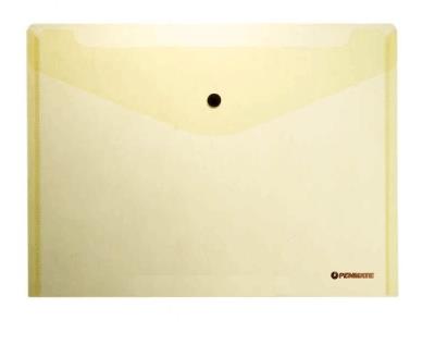 Opakowanie Koperta na zatrzask A4 PP-231 żółta PENMATE
