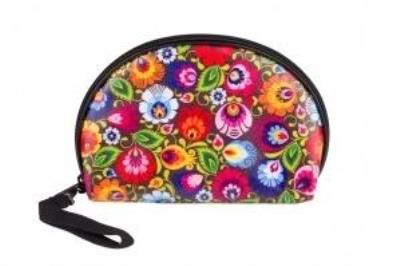 Opakowanie Kosmetyczka duża Teresa - łowicka czarna FOLKSTAR