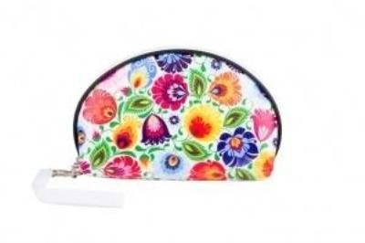 Opakowanie Kosmetyczka mała Maryla - łowicka biała FOLKSTAR