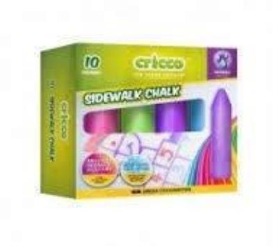 Opakowanie Kreda chodnikowa Cricco 10 kolorów