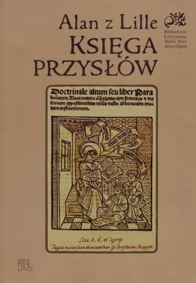 Księga przysłów. Autor: Alan z Lille. SmakLiter.pl Okładka książki Księga przysłów