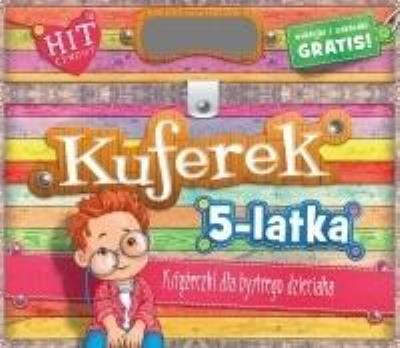 Okładka książki Kuferek 5-latka. Książeczki dla bystrego dzieciaka