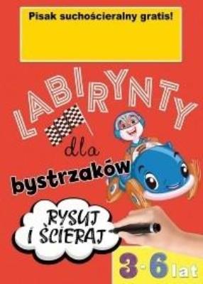 Okładka książki Labirynty dla bystrzaków 3-6 lat