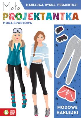 Okładka książki Mała projektantka. Moda sportowa