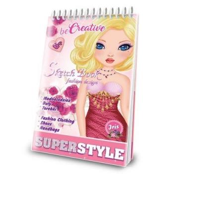 Okładka książki Malowanka kreatywna. Modna odzież, buty, torebki. Iris