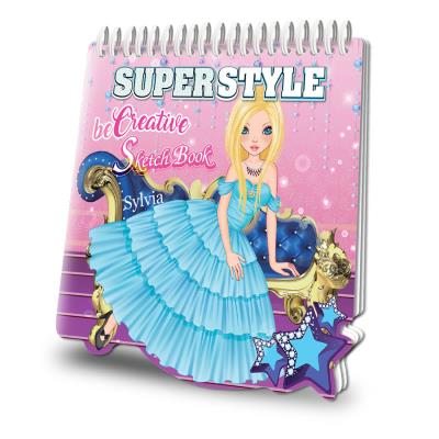 Okładka książki Malowanka kreatywna modna odzież, buty, torebki. Sylvia