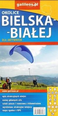 Okładka książki Mapa dla aktywnych-Olkolice Bielsk-Białej 1:50 000