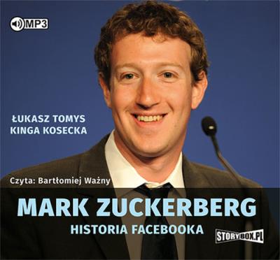 Okładka książki Mark Zuckerberg Historia Facebooka - Audiobook