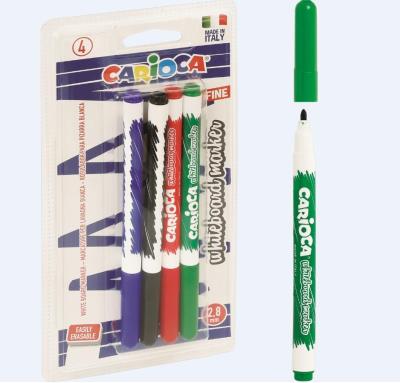 Opakowanie Markery tablicowe 4 kolory CARIOCA