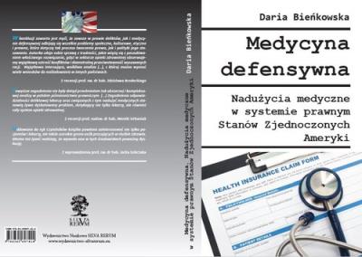 Okładka książki Medycyna defensywna