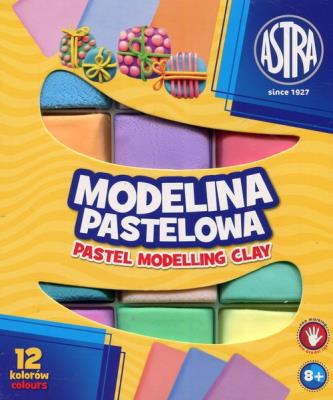 Opakowanie Modelina pastelowa 12 kolorów