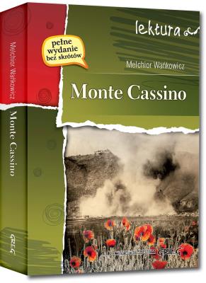 Monte Cassino. Autor: Wańkowicz Melchior. SmakLiter.pl Okładka książki Monte Cassino