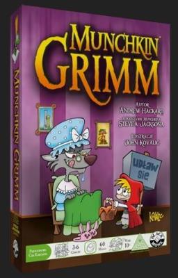Munchkin Grimm. Autor: Jackson Steve. SmakLiter.pl Okładka książki Munchkin Grimm