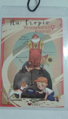 Na tropie Wrocławskich krasnali. Autor:   Praca zbiorowa. SmakLiter.pl Okładka książki Na tropie Wrocławskich krasnali