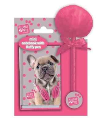 Opakowanie Notes i długopis z pomponem Studio Pets PES-3702