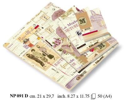 Okładka książki Notes ozdobny A4 BR NP 091 D ROSSI