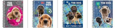 Opakowanie Notes spiralny A6 The Dog (10szt) DERFORM