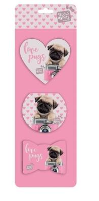 Opakowanie Notesiki Studio Pets zestaw 3 sztuki PEY-4877 PASO