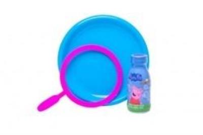 Opakowanie Obręcz do baniek mydlanych Świnka Peppa 250ml