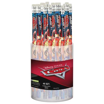 Opakowanie Ołówek z gumką Cars 44 48 sztuk display