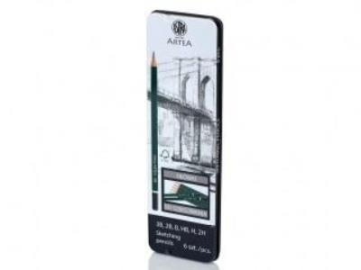 Opakowanie Ołówki do szkicowania 6 sztuk