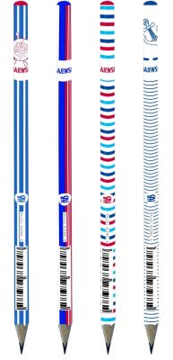 Opakowanie Ołówki trójkątne HB 72 sztuki mix Marine